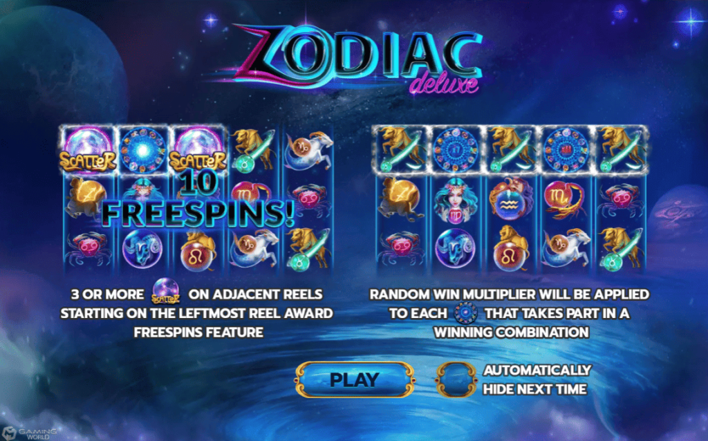 Zodiac ทดลองเล่นสล็อตจักรราศี