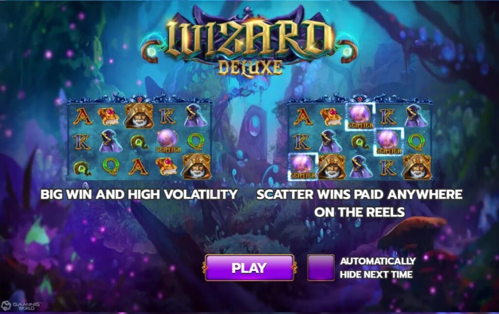 Wizard ทดลองเล่นสล็อต