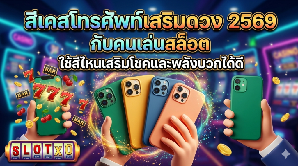 สีเคสโทรศัพท์เสริมดวง 2569