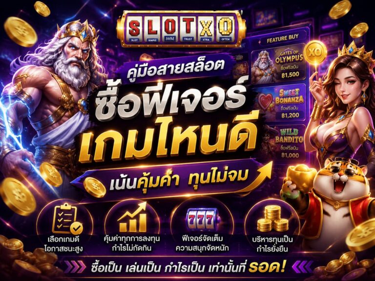 ซื้อฟีเจอร์เกมไหนดี คุ้มทุน