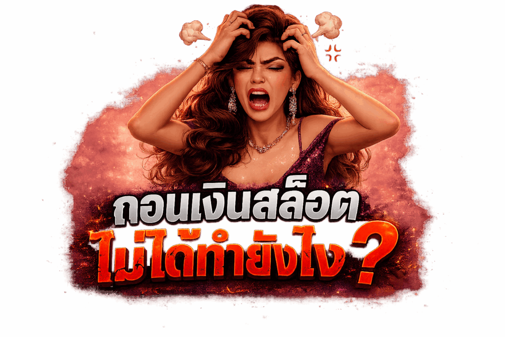 ถอนเงินสล็อตไม่ได้ทำยังไง? ปี 2026