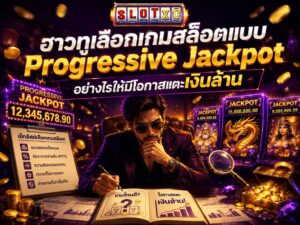 วิธีเลือกเกมสล็อตแบบ Progressive Jackpot ให้ได้เงินล้าน