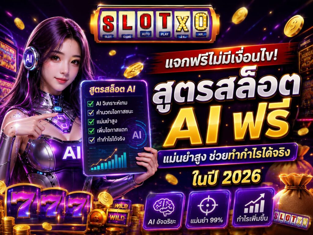 สูตรสล็อต AI ฟรี แม่นยำสูง